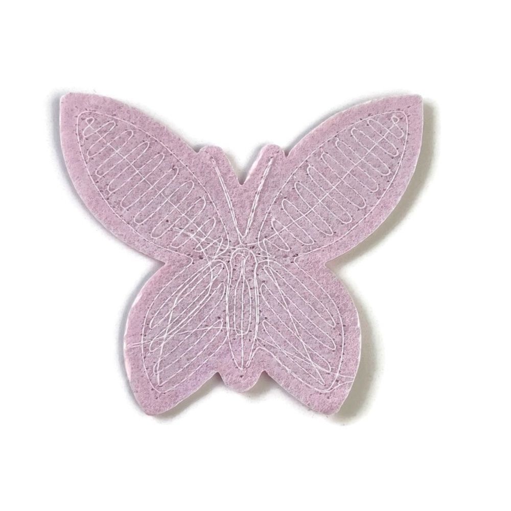 Pink Sequins Butterfly Patch - Picture 3 of 3